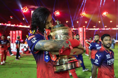 RCB won by 5 wickets