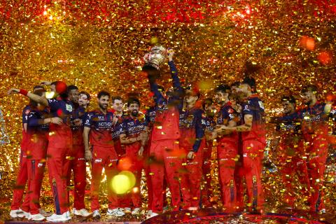 RCB won by 5 wickets