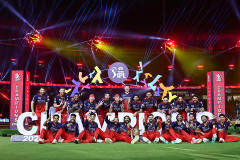 RCB won by 5 wickets